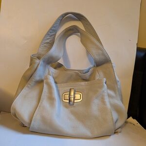 B Makowsky Satchel Purse Soft Leather VGUC